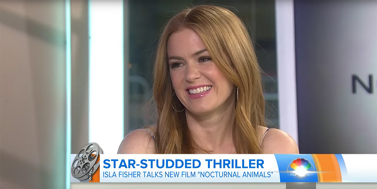 Isla Fisher with TODAY | Nocturnal Animals Movie | Focus Features