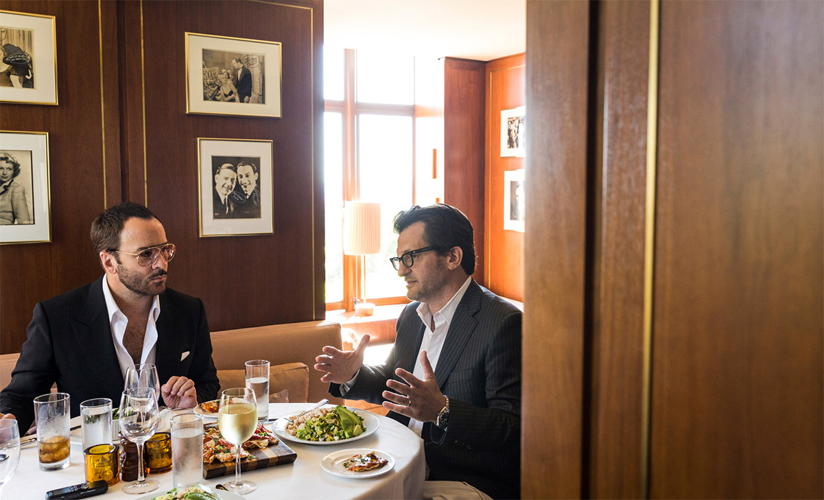 The New York Times Lunches with Tom Ford and Ben Mankiewicz | Nocturnal  Animals Movie | Focus Features